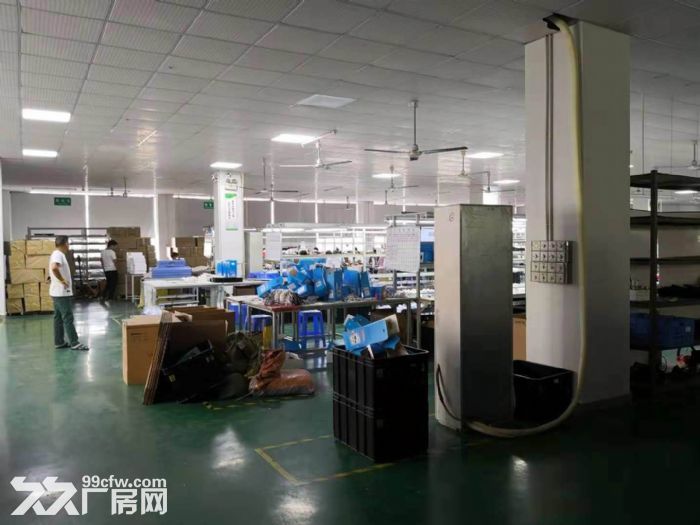 东莞凤岗天堂围楼上厂房出租1350平方  精装修 水电齐全