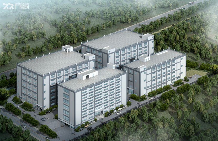 M2工业用地,黄埔区全新研发厂房出租,2楼以上层高6米