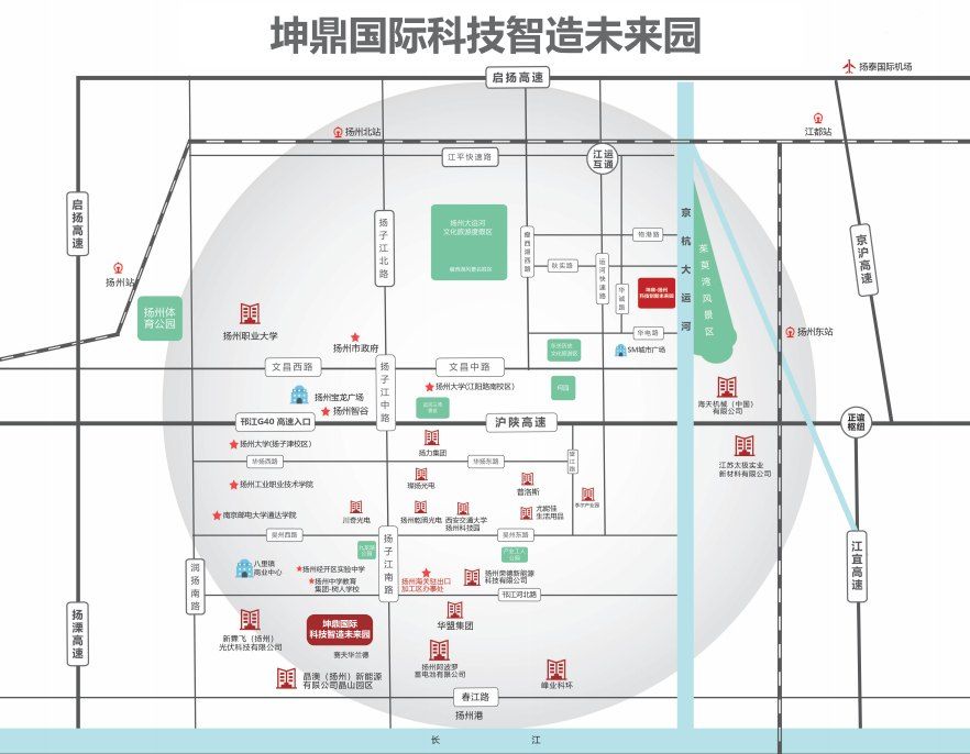 扬州经济开发区,生活配套完善,交通便利,50年产权独栋厂房 - 4