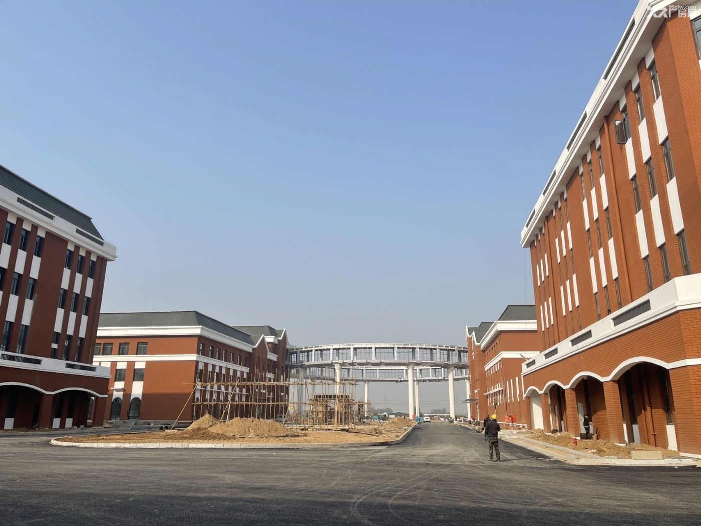 馆陶新建园区大厂房 临近高速口 国道旁