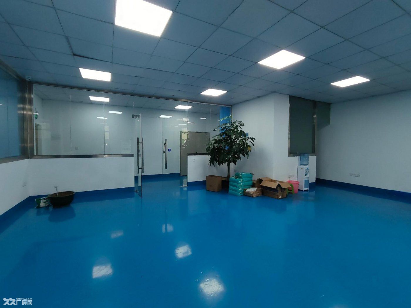 深圳坪地新出精装修厂房带现成办公室出租 - 5
