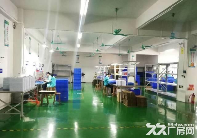 广州番禺区石楼工业园厂房出租1200方，可办环评，带全新地坪漆