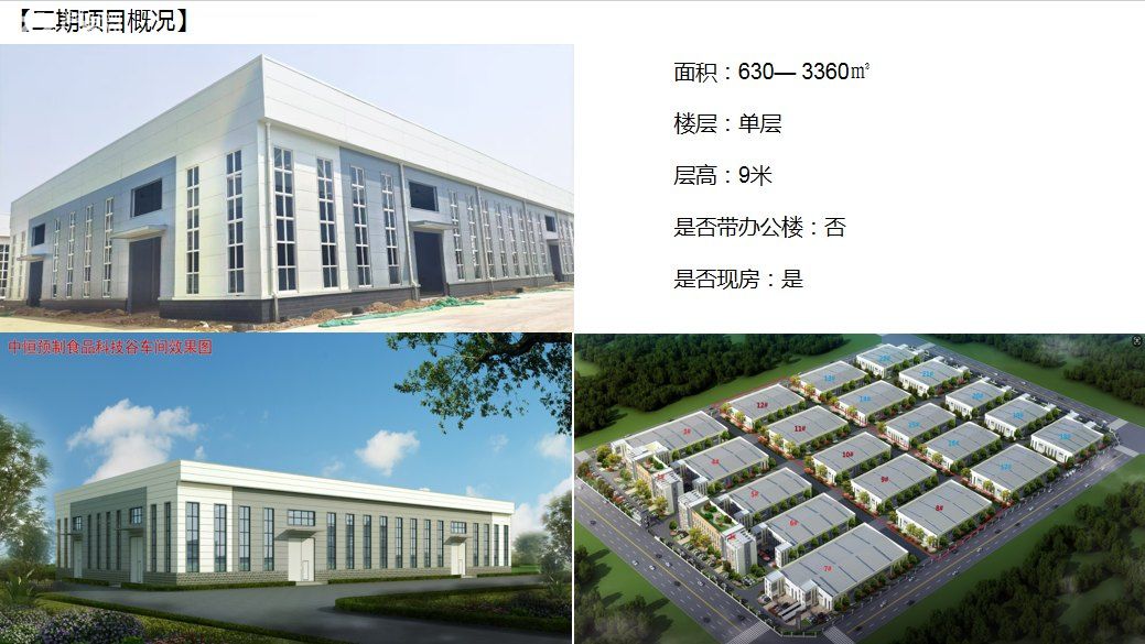 石家庄中恒食品科技谷厂房2000-4000平米招商,独立产权 - 6