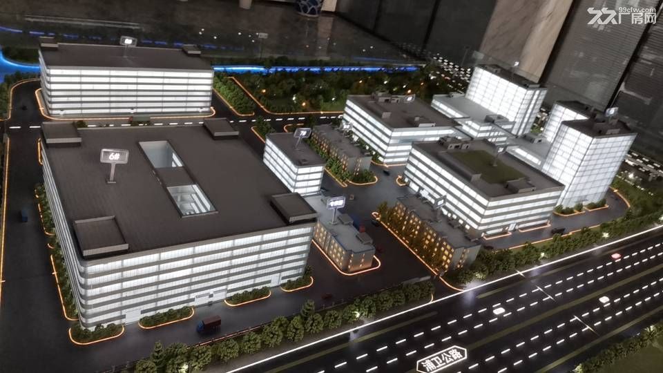 甲级高层办公楼,500~30000均可分,全玻璃幕墙 - 6