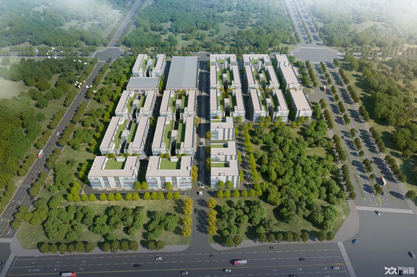 迪诚科创产业园区,独栋的,国有土地
