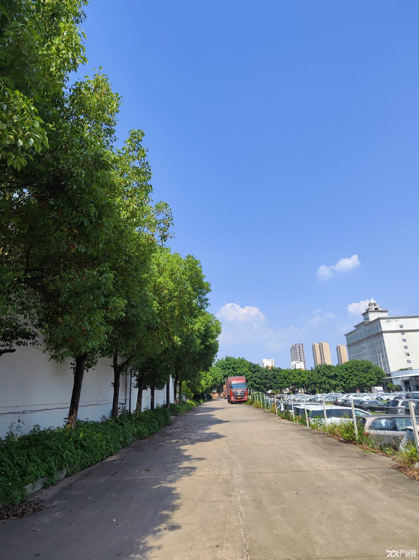 开发区1200平钢构厂房带喷淋头门口有空地方便卸货 - 7