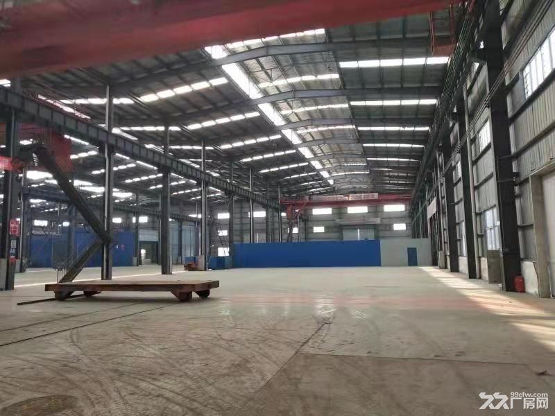 蔡甸地铁口钢构厂房2500平米行车15吨5吨各一台配套宿舍食堂办公,整租 - 5