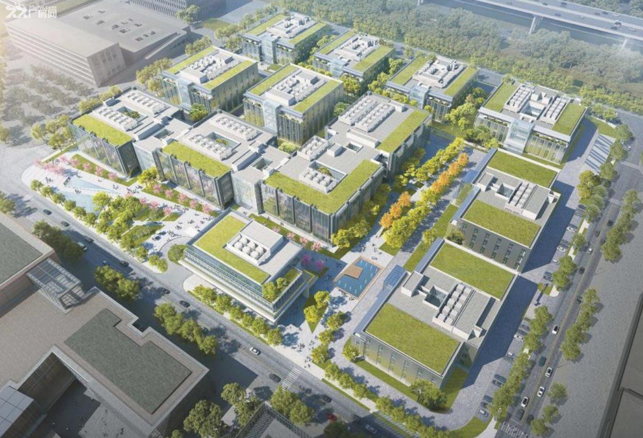 浦东金桥，金吉路地铁1公里 25年新建工业研发厂房 形象好位置好 - 6