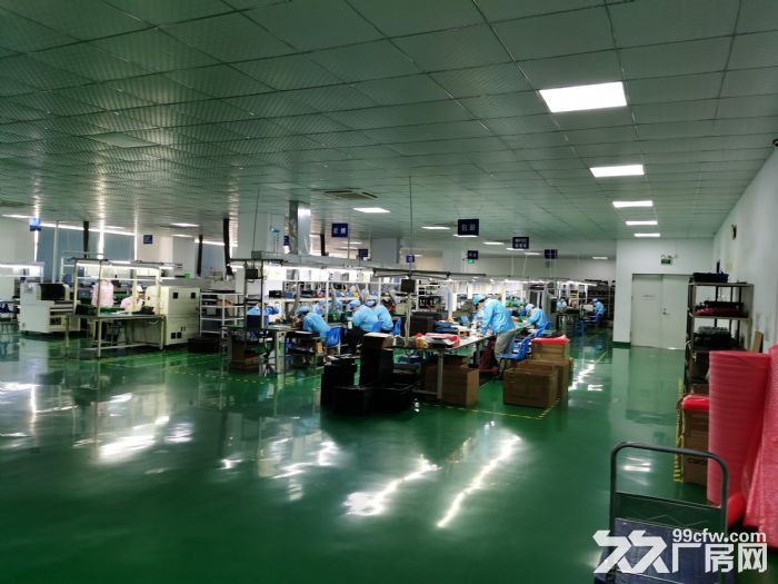 龙华大浪商业中心旁3层独院厂房4500平，原房东，可签6年，价格实在 - 4