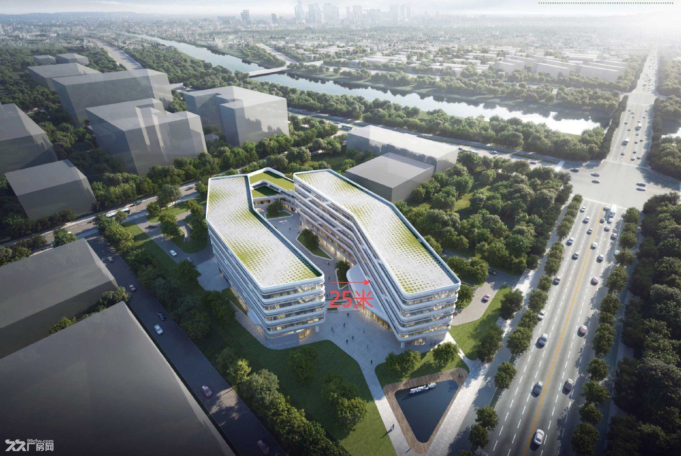 地铁旁新园区可办环评手续行业不限，租金优惠，有房本