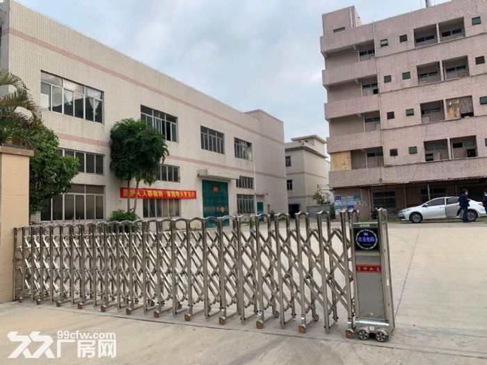 惠阳良井高速出口旁独院现成家具厂房,6700平,带喷油房,低价招租 - 2