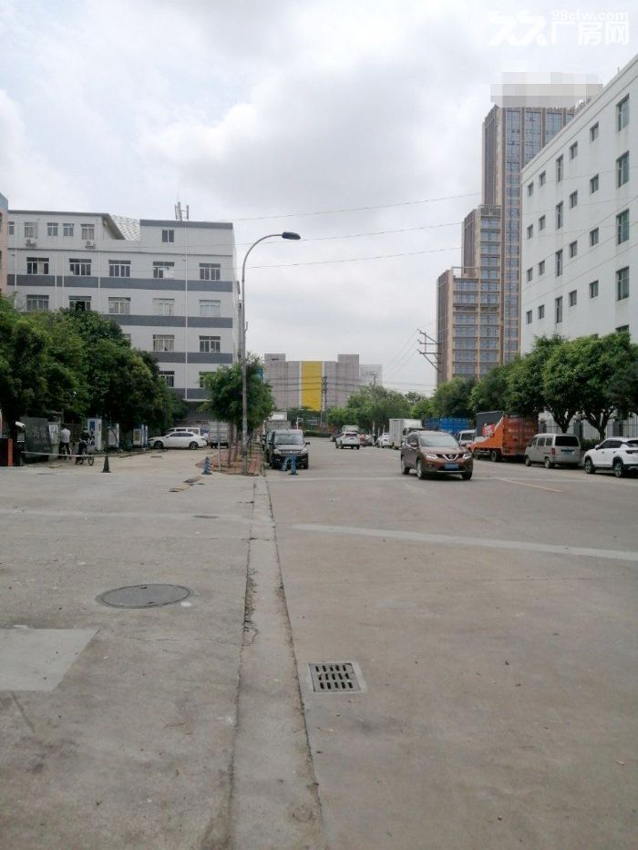 番禺钟村工业园，独院标准厂房1300方整层出租，配套完善，大车可进 - 5