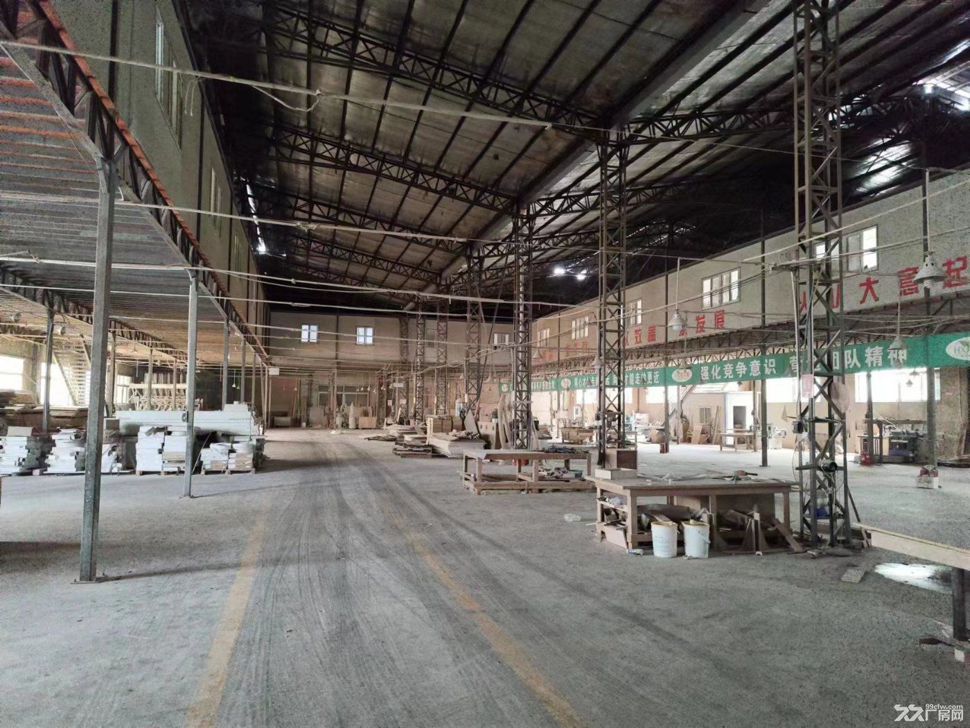 黄陂横店厂房3000平米。可生产仓储。配套食堂,办公宿舍可分