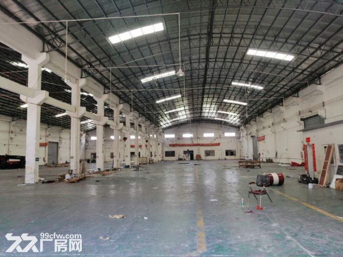 南海狮山松岗松夏工业区,5000平,独院厂房出租,砖墙到顶,租金便宜