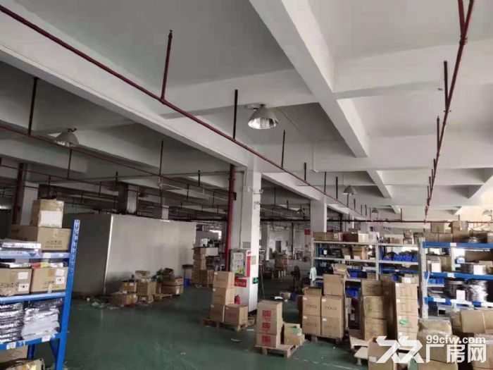 形像好,近深圳 塘厦沙湖工业园内楼上厂房出租 绿色地坪漆