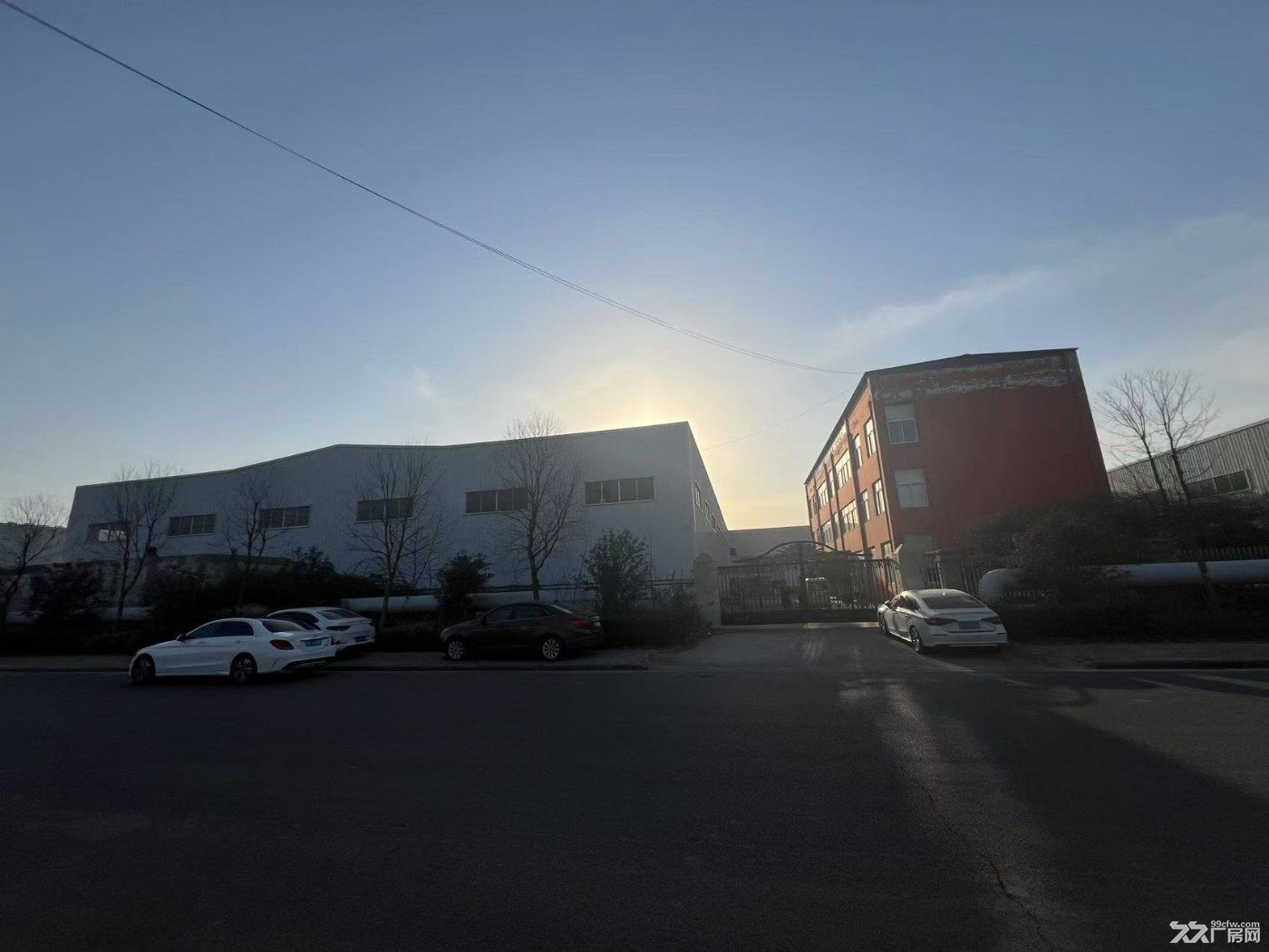 淮北市宋町经济开发区8610平独门独院钢结构厂房出租