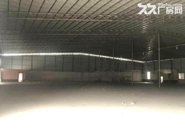 白云区江高镇神山独院单一层钢结构厂房2300平，空地1000，交通便利 - 3