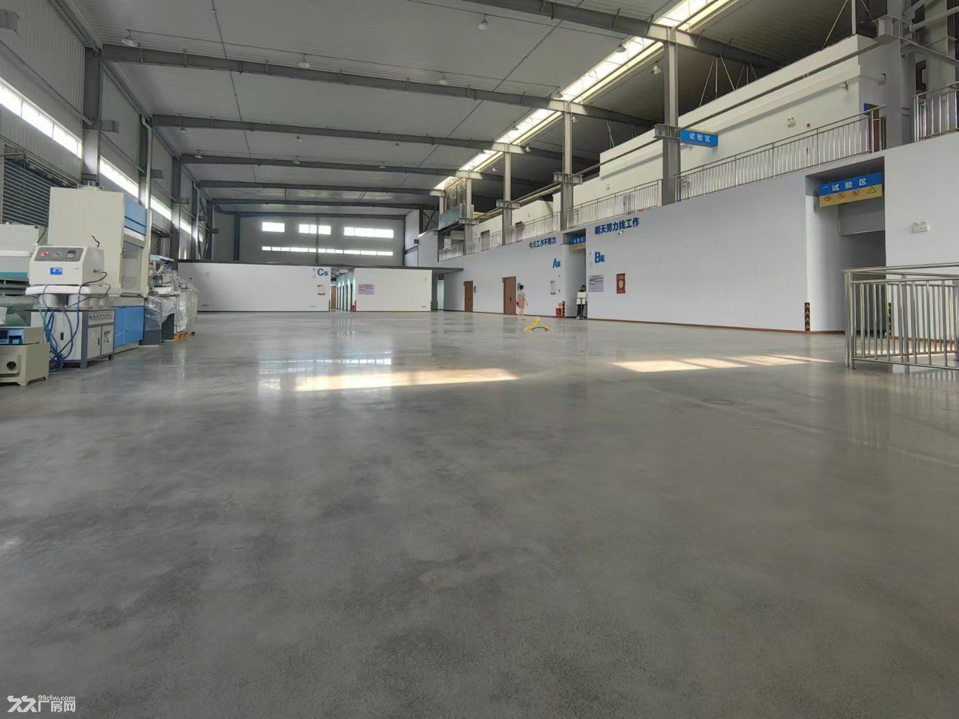 高新区核心区，1500㎡钢构厂房起租 - 8