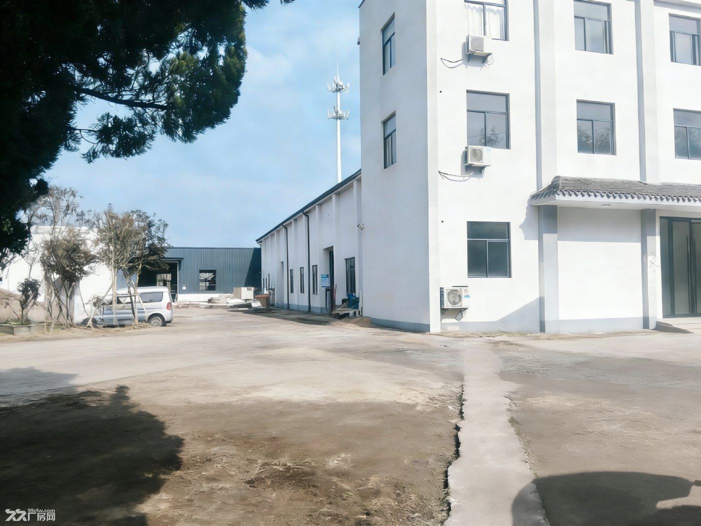 余杭径山镇单层1500方厂房带办公楼出租