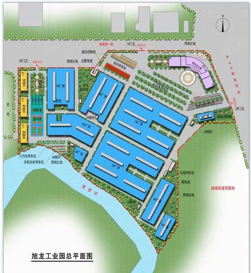 广汉高新区厂房出租,面积6000-20000,行业不限