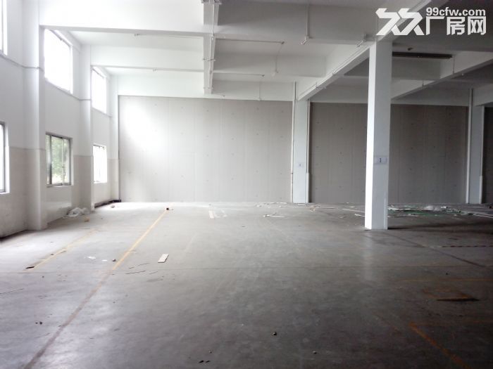 旺庄长江南路3300平米电子厂房出租 环氧地坪