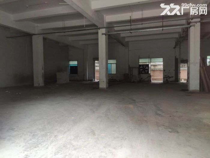 一楼标准厂房便宜出租 凤岗雁田怡安附近1080平米