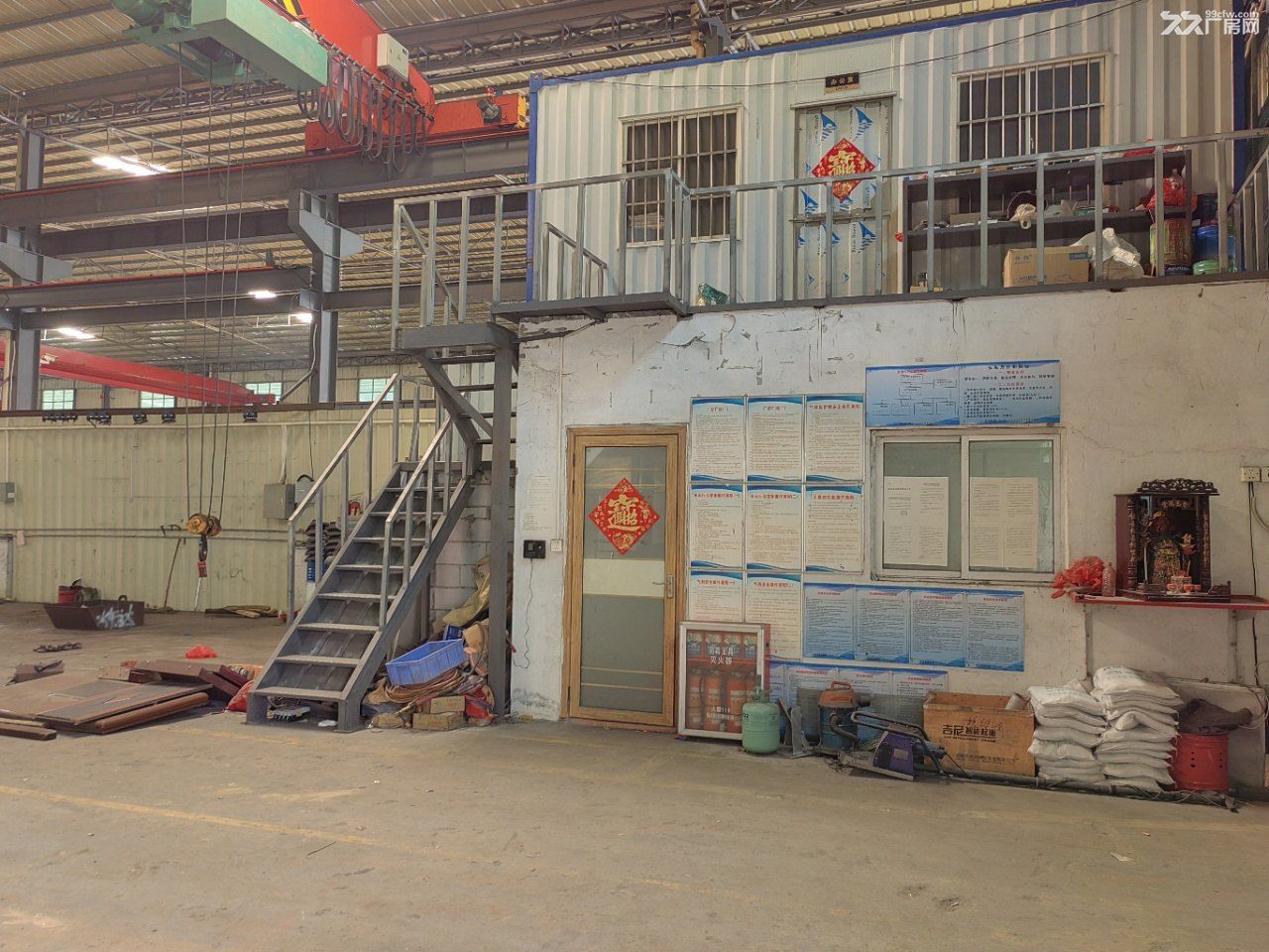 佛山市南海区丹灶镇带现成航车单一层厂房出租 - 4