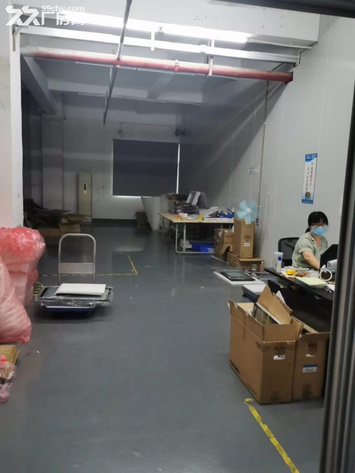 龙华新出楼上2700平无尘车间出租,口罩行业可用,可办环评 - 3