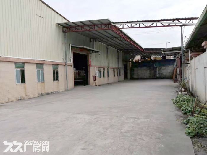 增城石滩,3500平独院单一层钢构厂房出租,空地大,可办环评,临近石竭 - 3