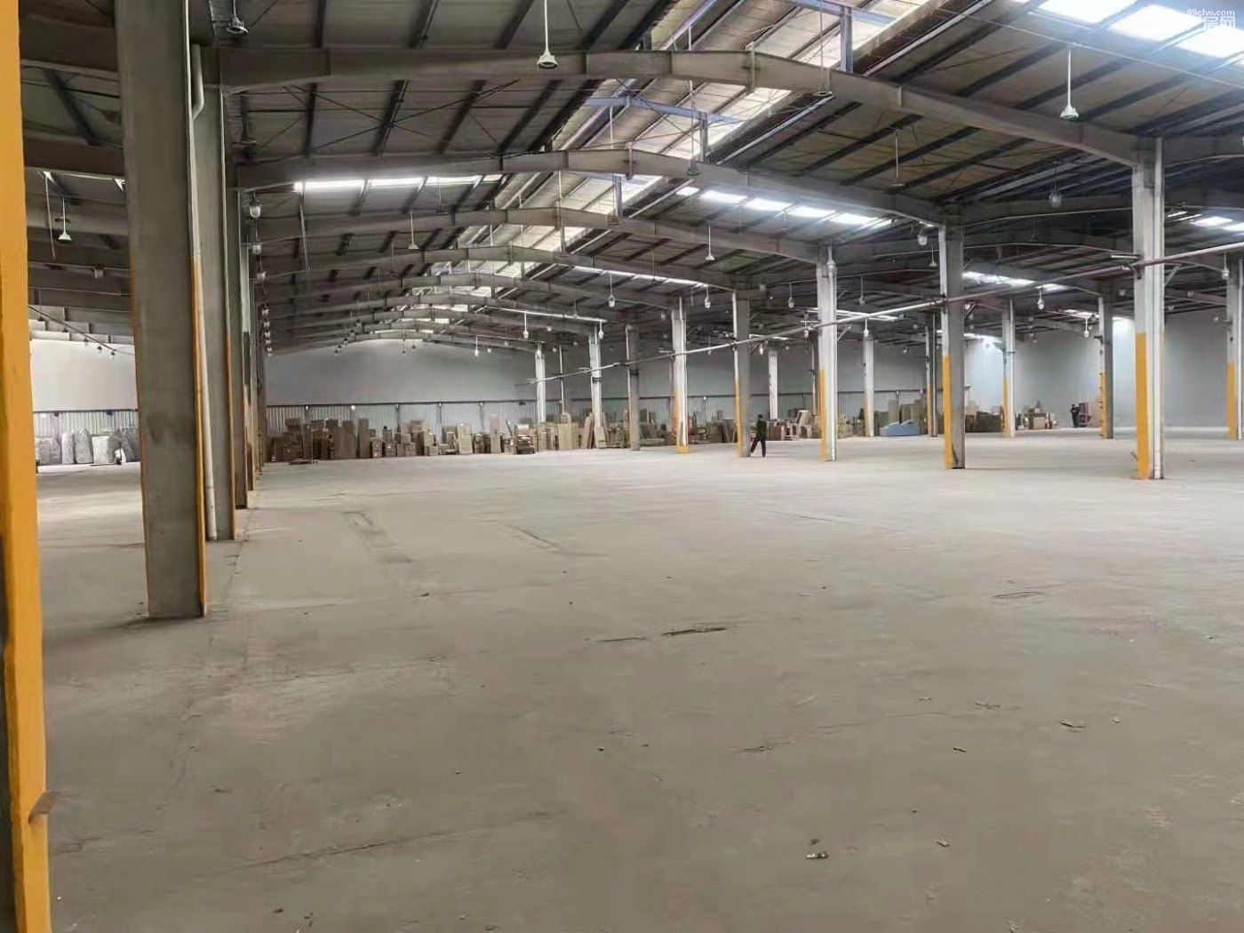 三鲁公路沈杜公路单层厂房仓库出租可以分割出租特价0.9元 - 3