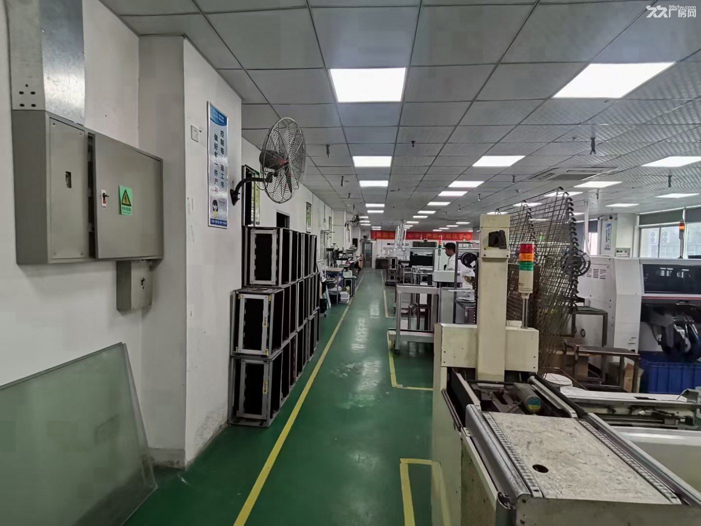 沙井新桥东环路边贴片车间1200平方贴片车间配套全 - 2