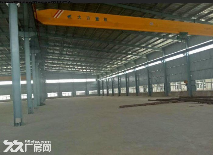 出租杏林标准钢构厂房3500平,高8米,可过环评,