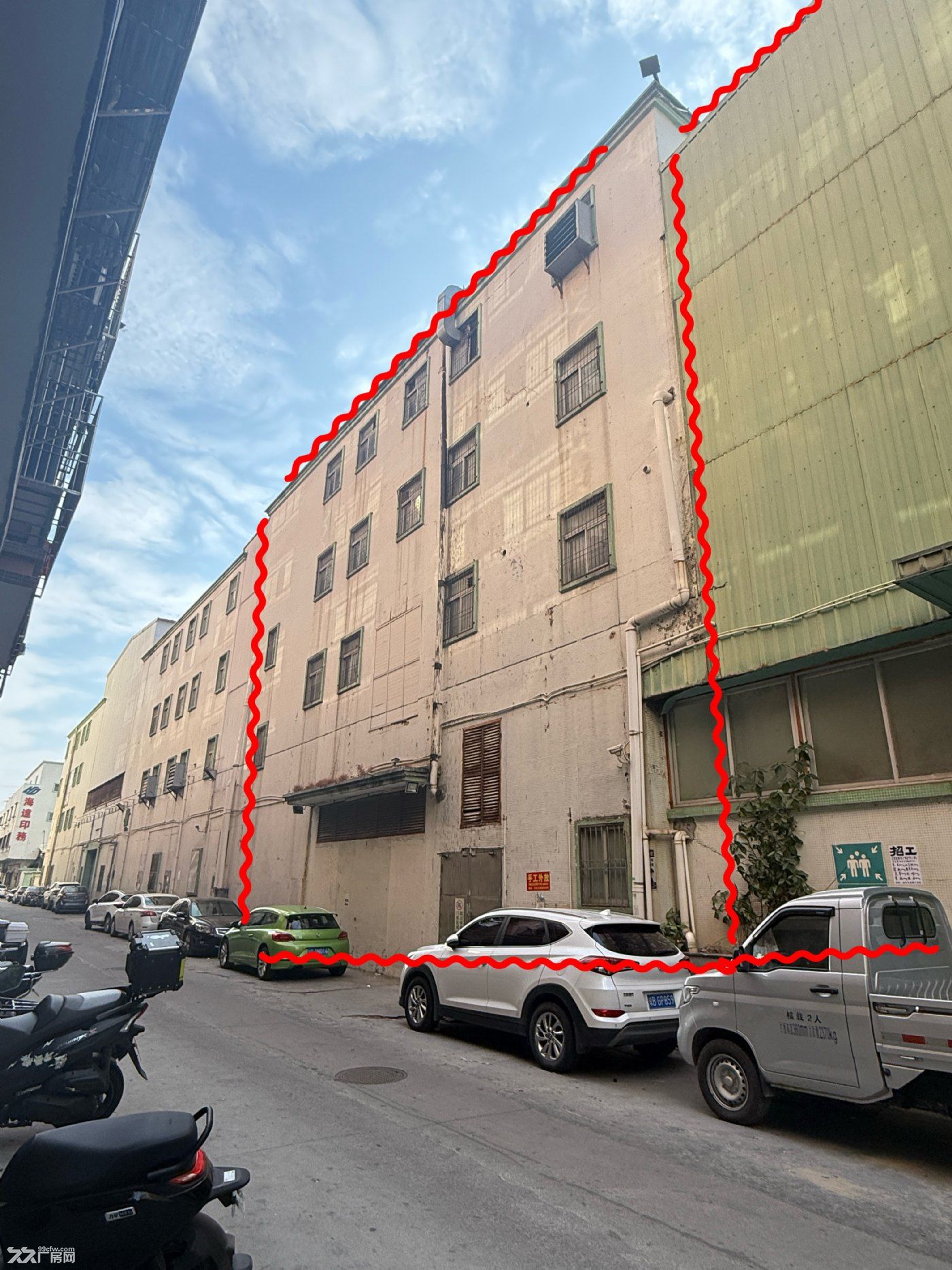 内充公独立厂房,带装修出租