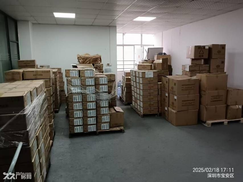 福永地铁站旁楼上精装修厂房出租 - 6