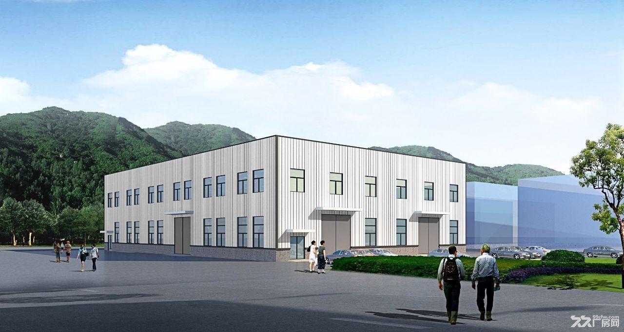 宁海越溪新建标准单层钢结构厂房对外招租