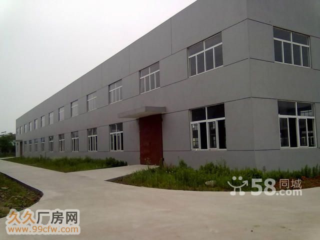湖熟2600平方米单层厂房出租,高9米,可装行车.有精装修办 - 2