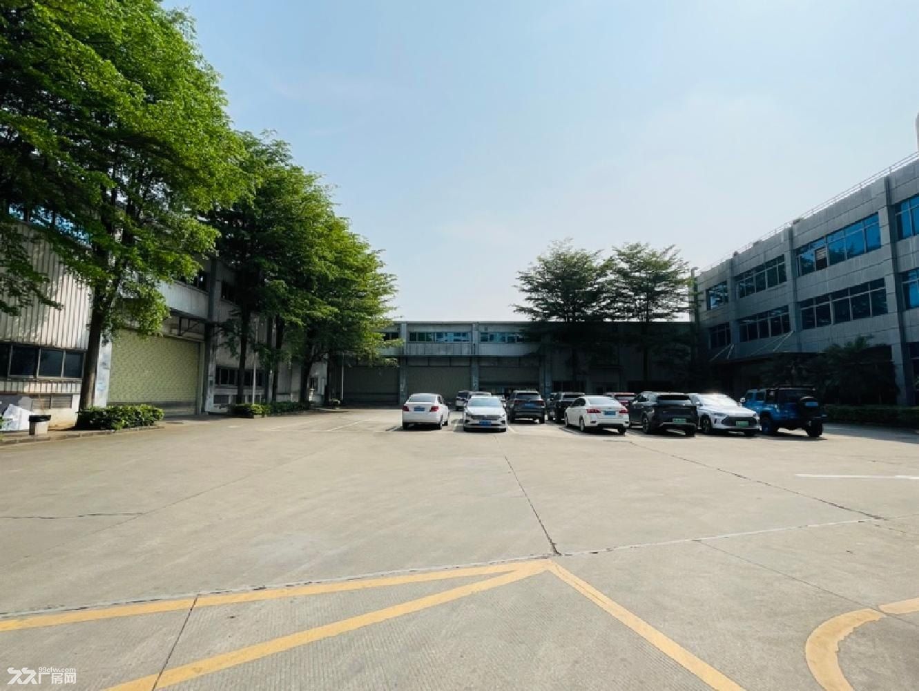 深圳横岗荷坳高速口高9.6米原房东独院厂房14500平, - 5