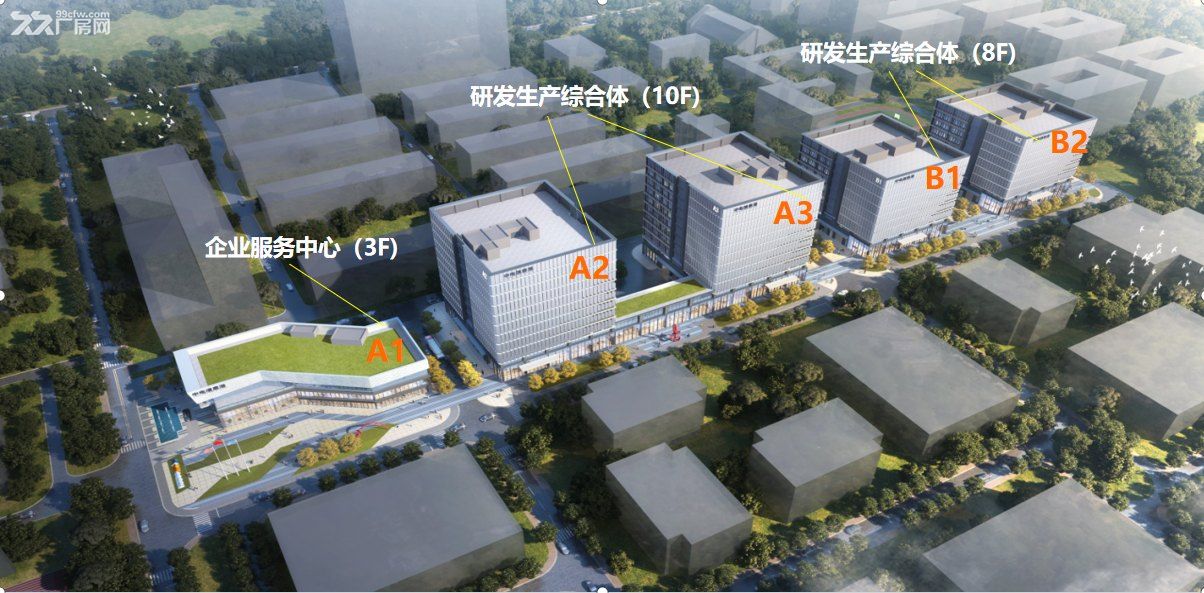 光谷大道研发办公楼,高标准,500平方起租售