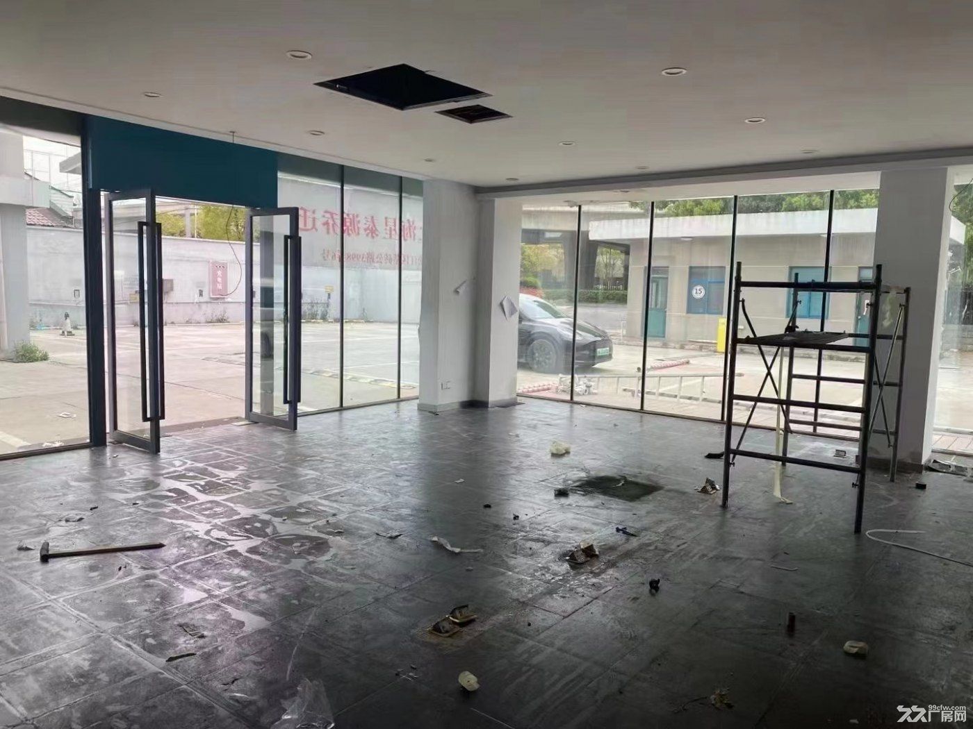 虹梅南路沿街单层4500平厂房招租,品牌4S店,豪车改装,展 - 2