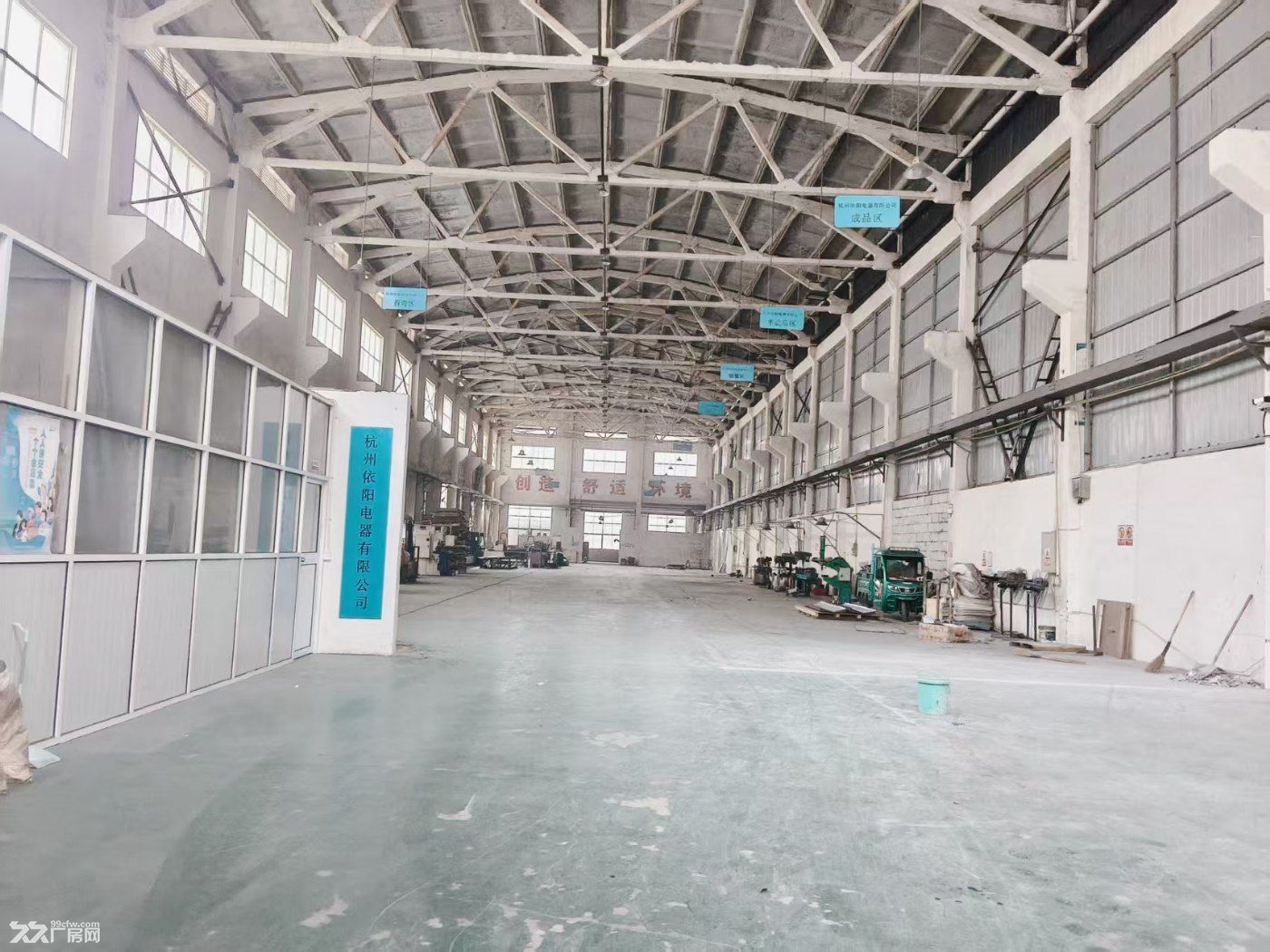 余杭百丈工业园区1800方12米厂房出租 - 2