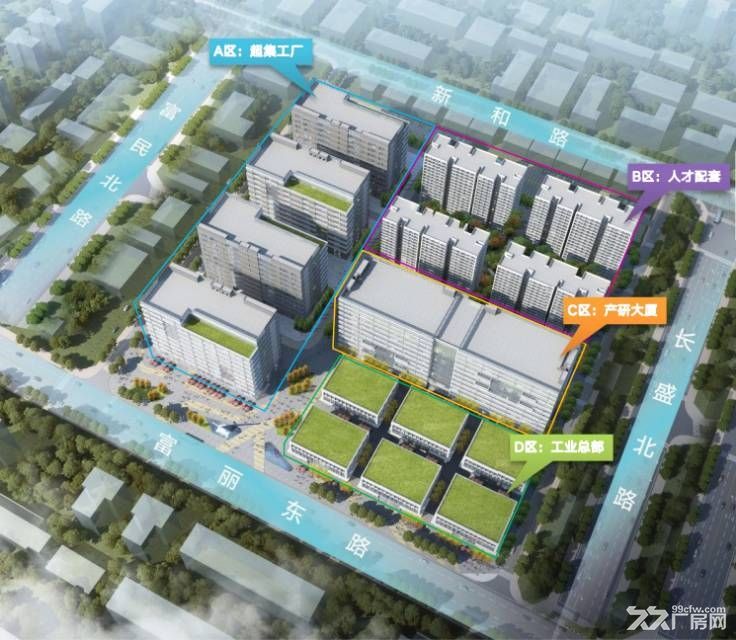 东莞大朗工改工,独立红本,50年产权,30万标准厂房大小可分