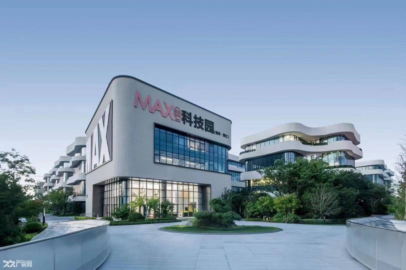 鄞州区姜山镇独栋外立面可定制logo冠名权花园式企业总部
