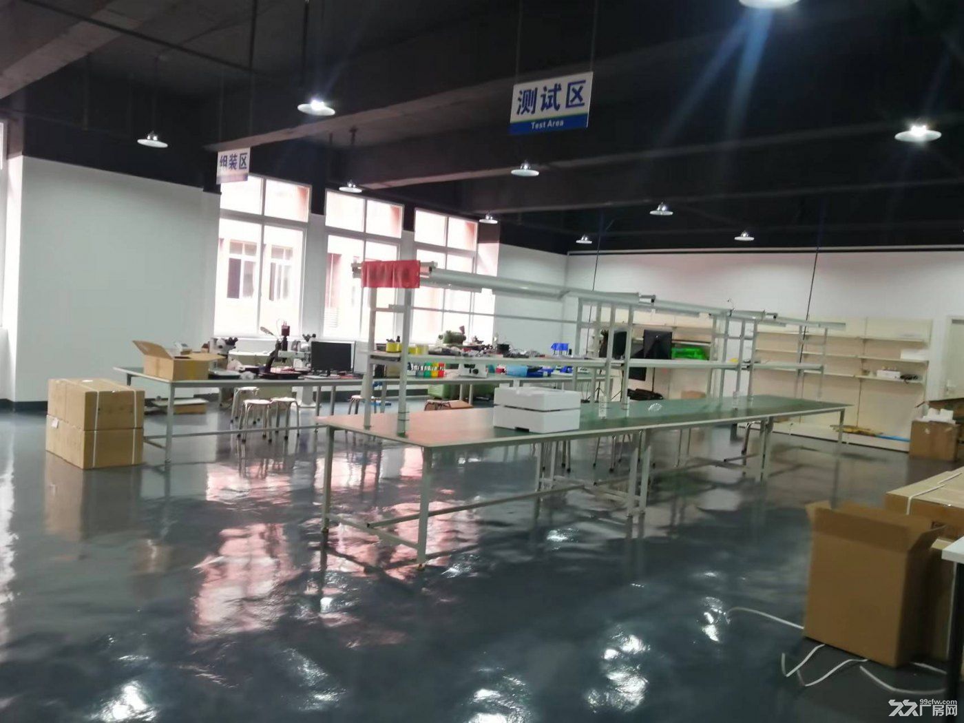 重庆巴南 750.31㎡ 精装修带全套办公家具厂房出租 配电380KVA 双货梯 - 4