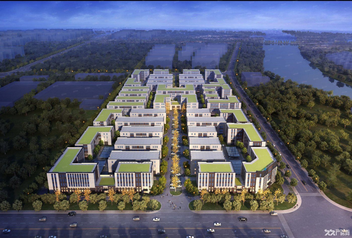 经开核心区,地铁高速双出口,全新厂房和办公楼出售,可整栋可分层分户 - 4
