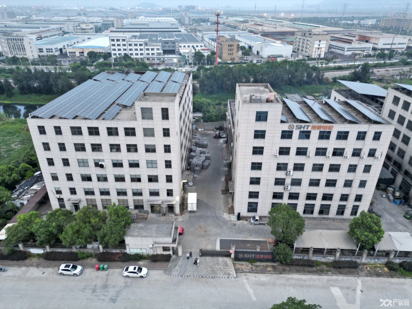台州市路桥区熔铸园区独栋钢混正规厂房出租