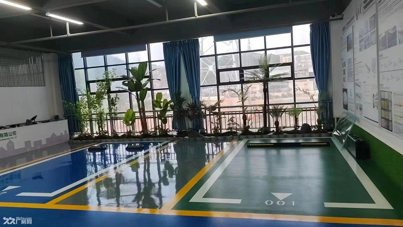 仲恺惠台工业区楼上500-1000现成装修厂房出租 - 2
