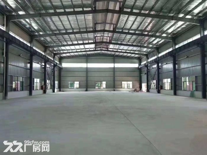 带院子钢构厂房,有产权,跨度32米,层高12.1米, - 5