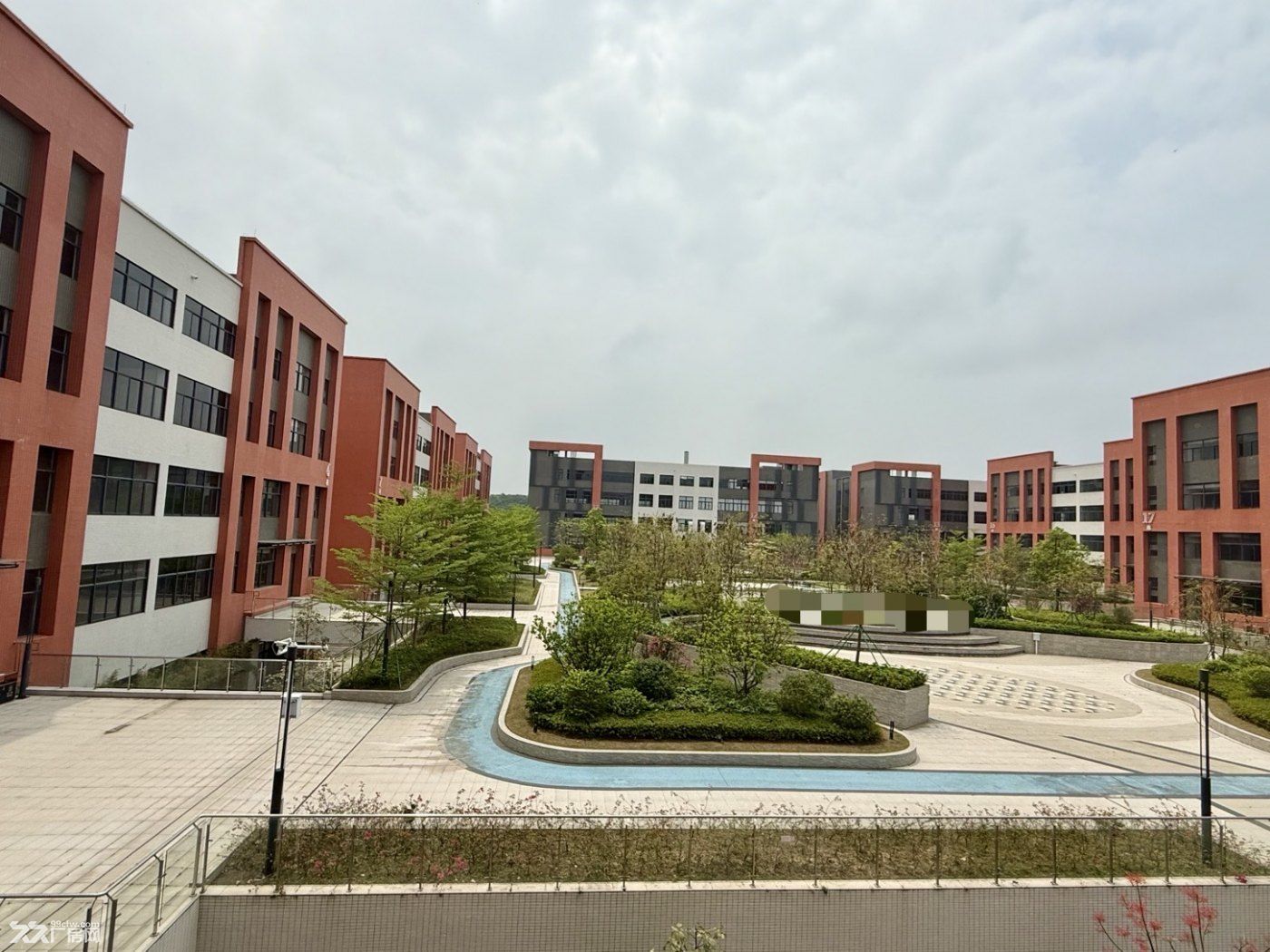 全新现代化独栋双拼厂房出售,带1万平方空中花园,轻化工可入