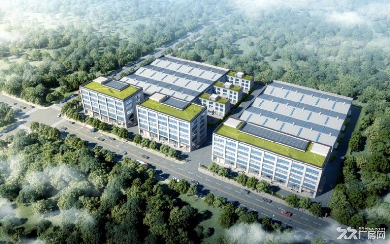 咸阳高新区独门独院独户单层钢结构厂房