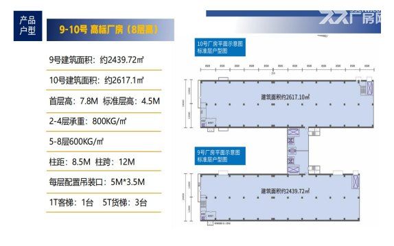 高标厂房出租 有消防 有车位 有电梯 有物业管理 高速口 有园林 有产权 - 6